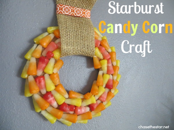 #CandyCorn Craft #StarburstCandyCorn via Chase the Star