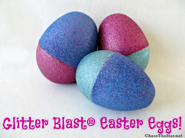 Glitter-Blast-Easter-Eggs-@KrylonBrand-via-Chase-the-Star-KrylonGlitterBlast