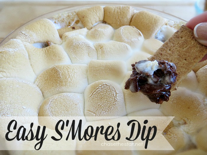 Easy S'Mores Dip #Recipe via Chase the Star #PackedWithSavings   #CollectiveBias