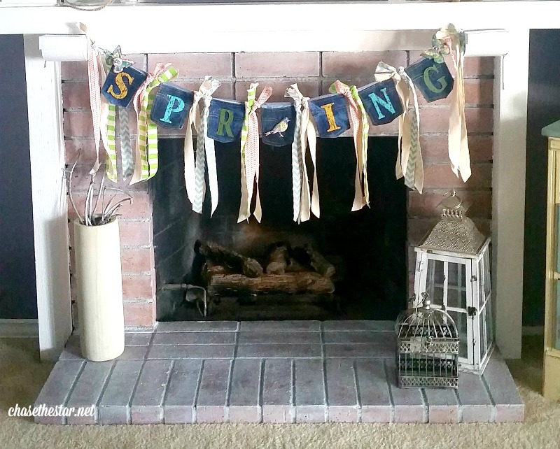 Spring Banner via Chase the Star #michaelsmakers @michaelsstores