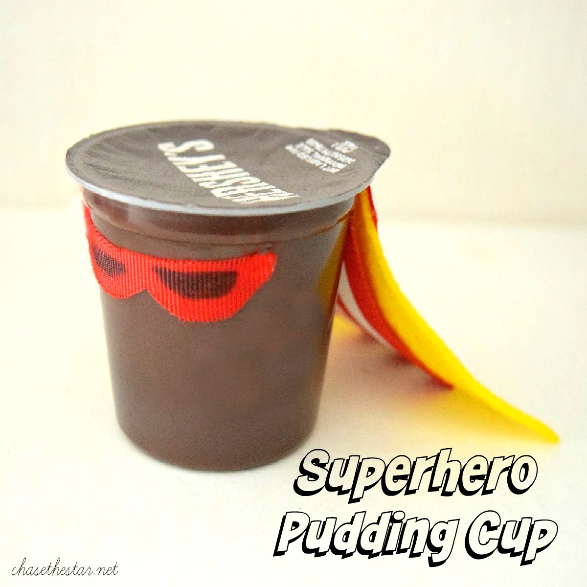 Superhero Pudding Cup #ReadySetSnack #CollectiveBias #hersheys feature
